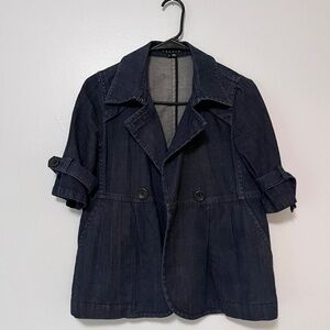Theory Denim Swing Jacket Size Small